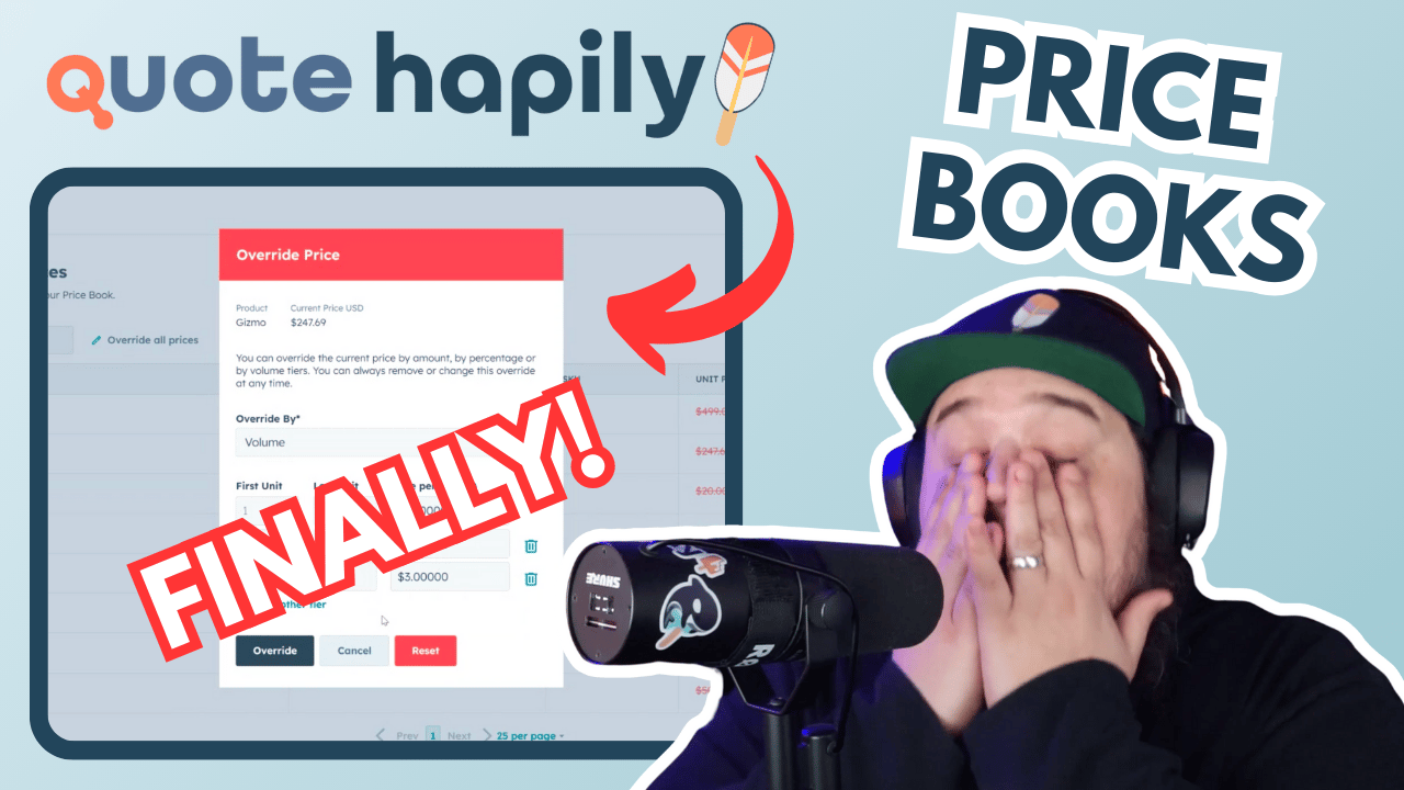 Bring Order to Your Pricing Chaos with Price Books in quote•hapily