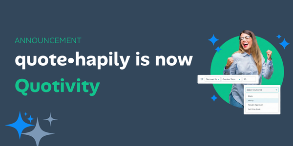 Press Release: quote•hapily is now Quotivity