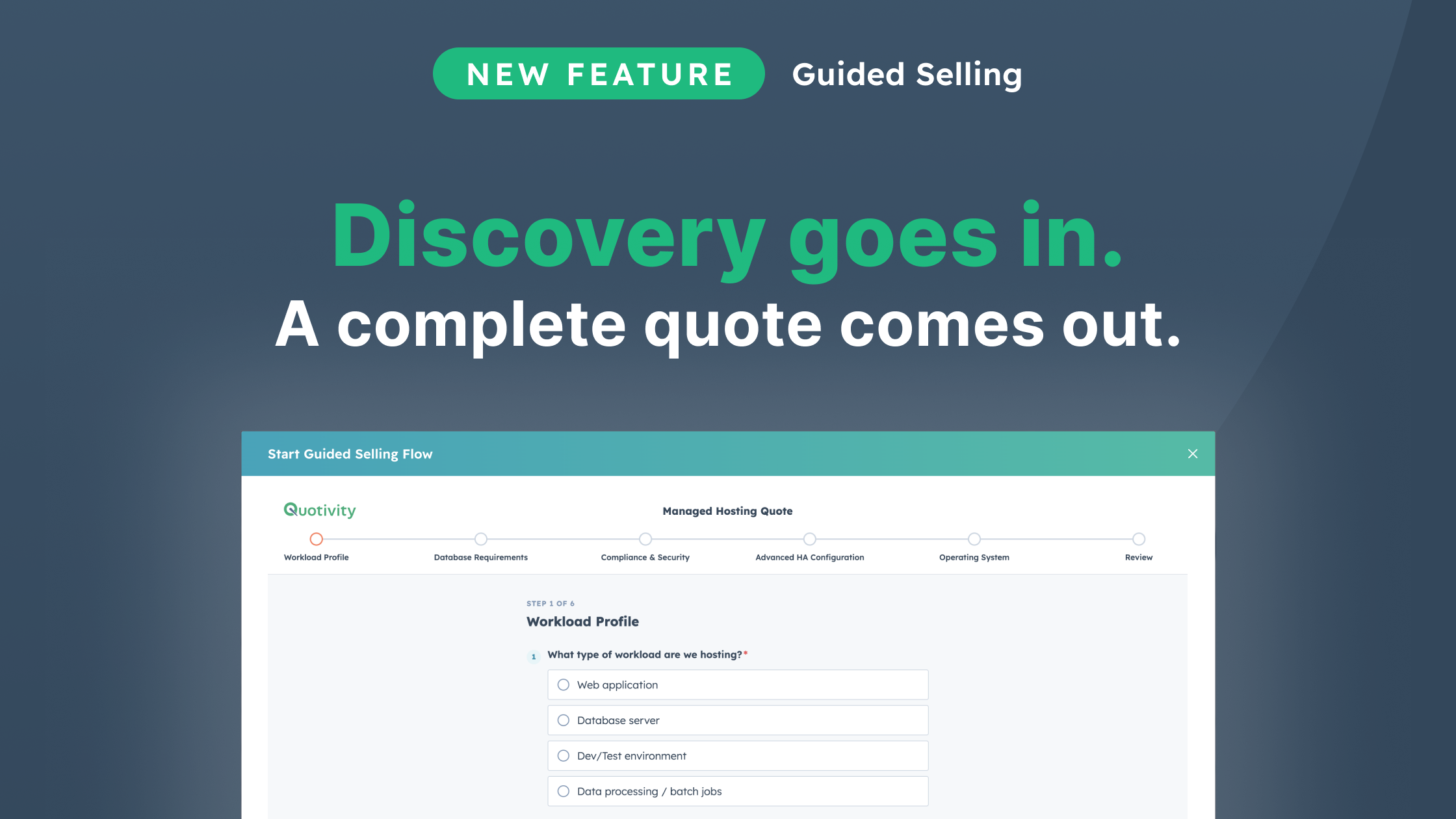 Introducing Guided Selling